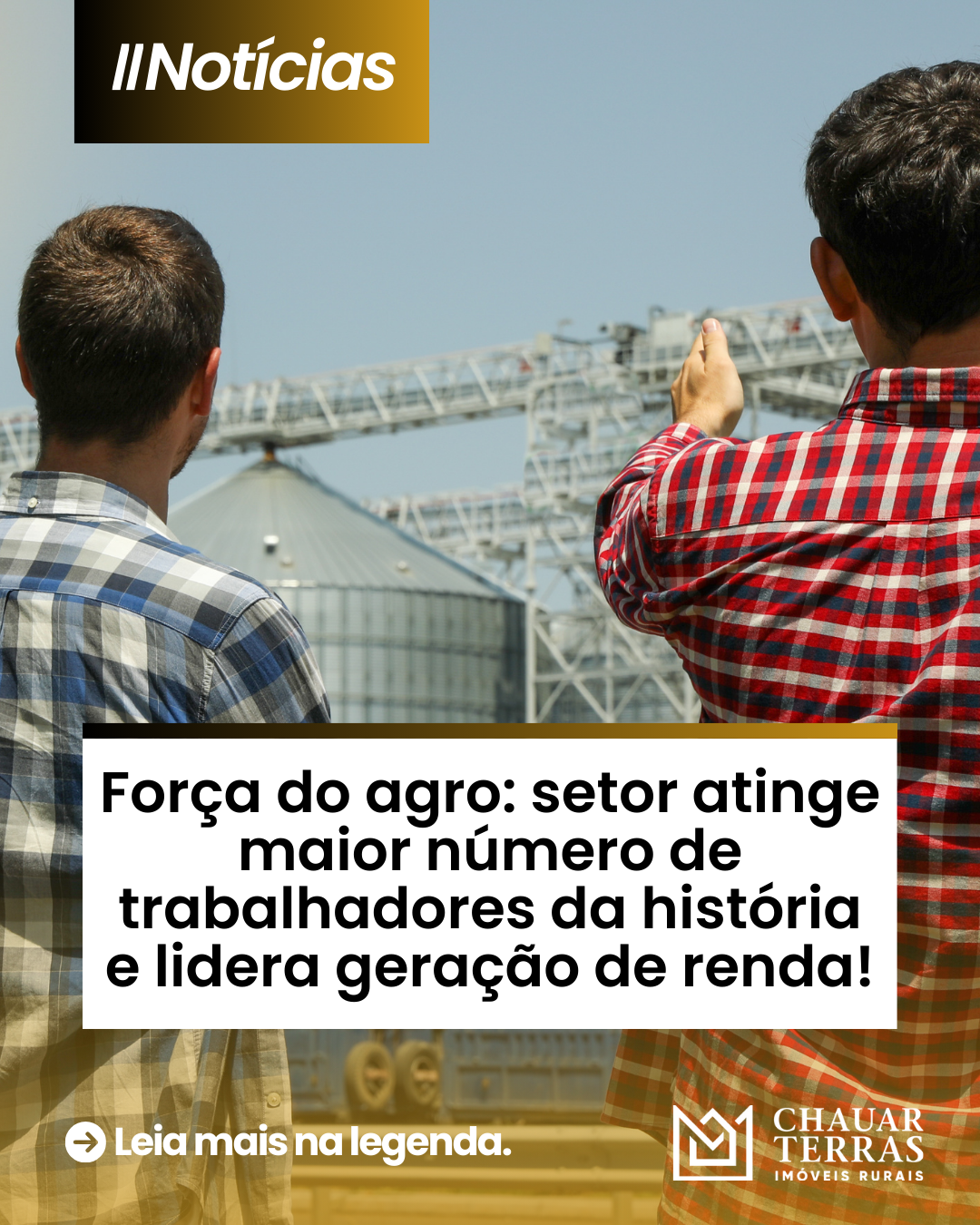 Agronegócio atinge recorde com 28,2 milhões de trabalhadores