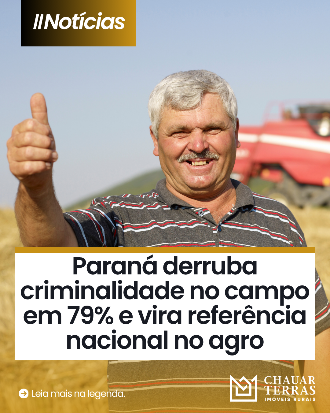 Segurança no agro dispara no Paraná